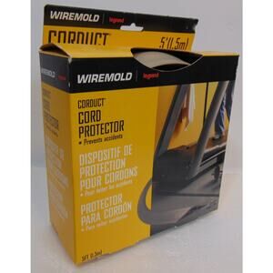 Legrand Wiremold Over Floor Cord Safety Protector 5 ft 1Channel Ivory Prevention